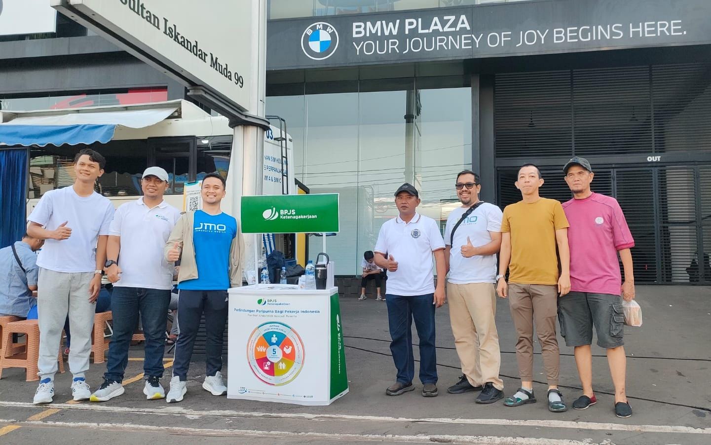 BPJS Ketenagakerjaan Kebayoran Lama Hadir di CFD Arteri Pondok Indah, Ajak Masyarakat Peduli Jaminan Sosial
