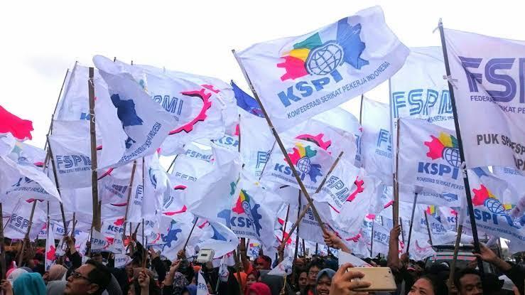 Ribuan Buruh DKI dan Jawa Barat Aksi Besar-besaran 8 Januari