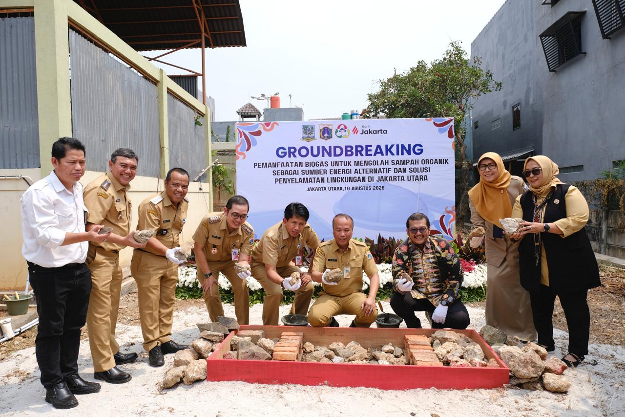 Bank Jakarta Siap Bangun Biodigester Komunal Sampah Organik di Rusunawa